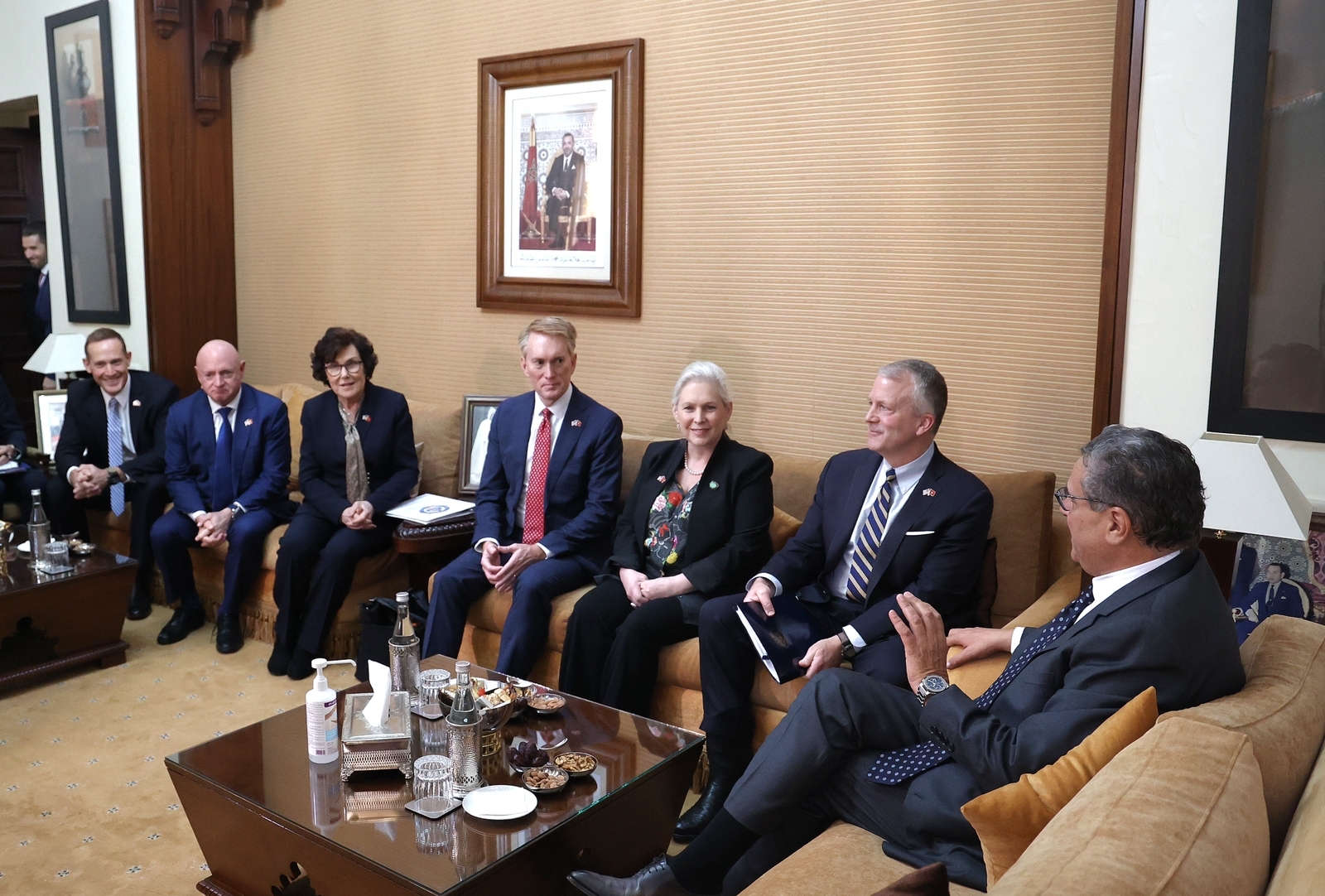 Akhannouch reçoit une délégation du Congrès américain